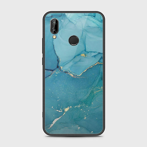 Huawei P20 Lite Cover - Mystic Marble Series - HQ Ultra Shine Premium Infinity Glass Soft Silicon Borders Case