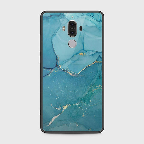Huawei Mate 9 Cover - Mystic Marble Series - HQ Ultra Shine Premium Infinity Glass Soft Silicon Borders Case