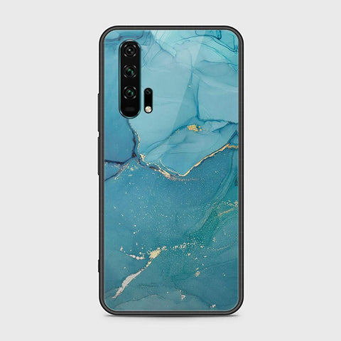 Honor 20 Pro Cover - Mystic Marble Series - HQ Ultra Shine Premium Infinity Glass Soft Silicon Borders Case