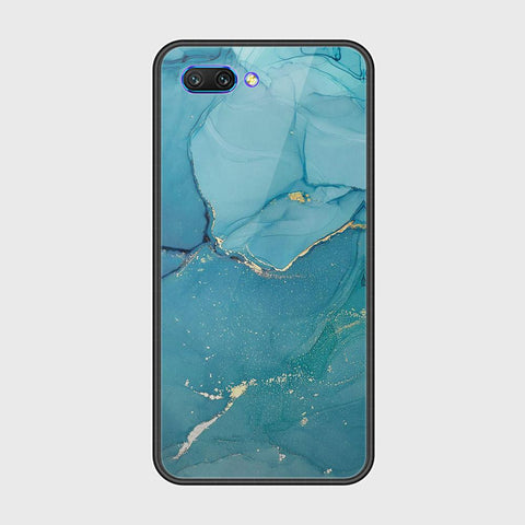 Huawei Honor 10 Cover - Mystic Marble Series - HQ Ultra Shine Premium Infinity Glass Soft Silicon Borders Case