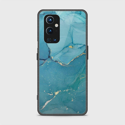 OnePlus 9 Pro Cover - Mystic Marble Series - HQ Ultra Shine Premium Infinity Glass Soft Silicon Borders Case