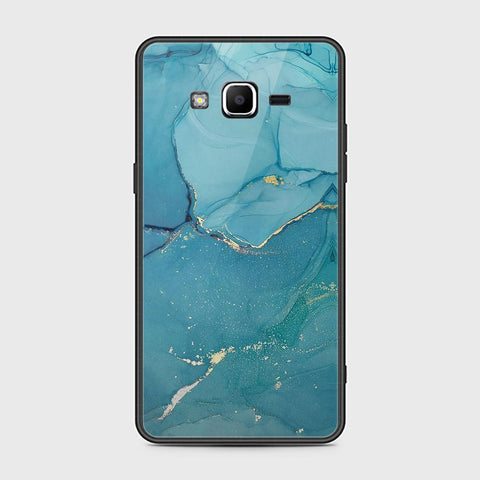 Samsung Galaxy Grand Prime Cover - Mystic Marble Series - HQ Ultra Shine Premium Infinity Glass Soft Silicon Borders Case