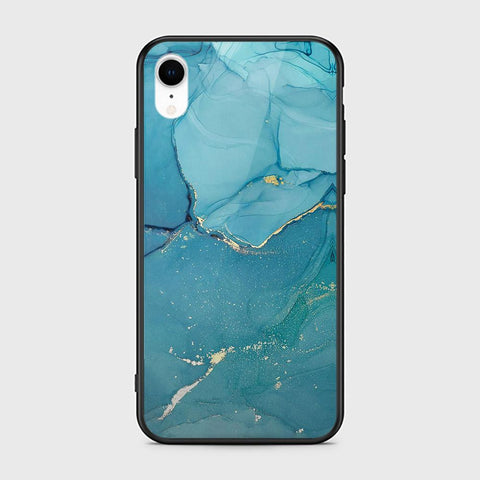 iPhone XR Cover - Mystic Marble Series - HQ Ultra Shine Premium Infinity Glass Soft Silicon Borders Case