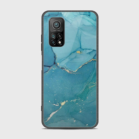 Xiaomi Mi 10T Cover - Mystic Marble Series - HQ Ultra Shine Premium Infinity Glass Soft Silicon Borders Case