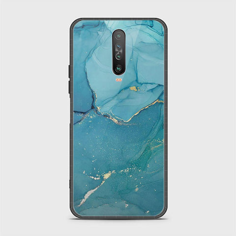 Xiaomi Redmi K30 Cover - Mystic Marble Series - HQ Ultra Shine Premium Infinity Glass Soft Silicon Borders Case