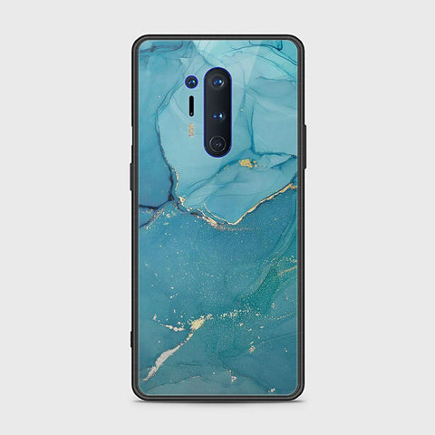 OnePlus 8 Pro Cover - Mystic Marble Series - HQ Ultra Shine Premium Infinity Glass Soft Silicon Borders Case