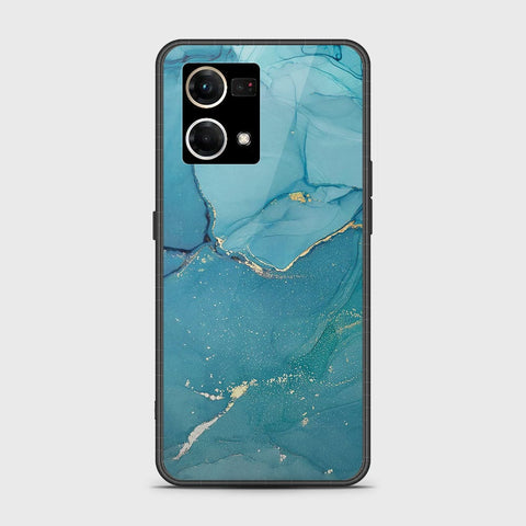 Oppo F21 Pro 4G Cover - Mystic Marble Series - HQ Ultra Shine Premium Infinity Glass Soft Silicon Borders Case