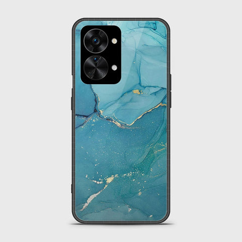 OnePlus Nord 2T Cover - Mystic Marble Series - HQ Ultra Shine Premium Infinity Glass Soft Silicon Borders Case