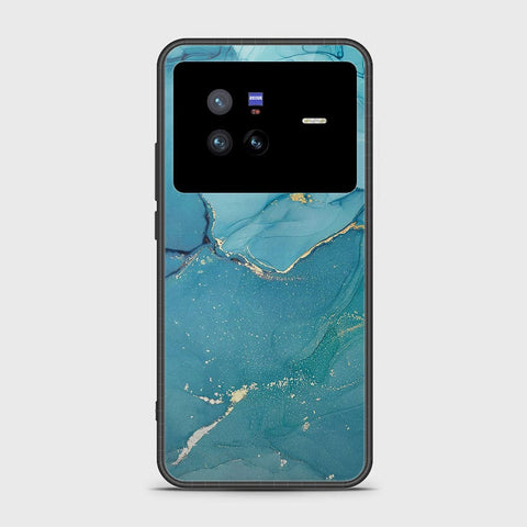 Vivo X80 Cover- Mystic Marble Series - HQ Ultra Shine Premium Infinity Glass Soft Silicon Borders Case
