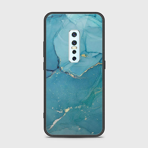 Vivo V17 Pro Cover - Mystic Marble Series - HQ Ultra Shine Premium Infinity Glass Soft Silicon Borders Case