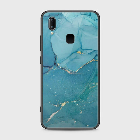 Vivo Y95 Cover - Mystic Marble Series - HQ Ultra Shine Premium Infinity Glass Soft Silicon Borders Case