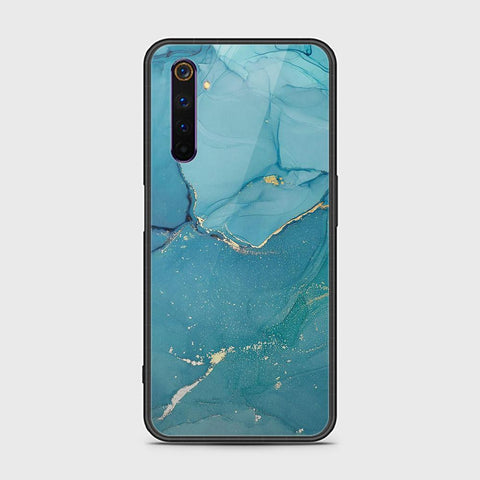 Realme 6 Pro Cover - Mystic Marble Series - HQ Ultra Shine Premium Infinity Glass Soft Silicon Borders Case