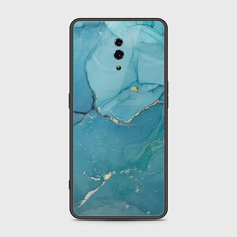 Oppo Reno Cover - Mystic Marble Series - HQ Ultra Shine Premium Infinity Glass Soft Silicon Borders Case