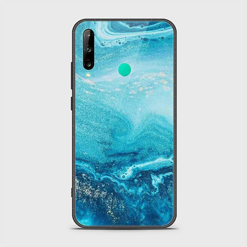 Huawei Y7P Cover - Mystic Marble Series - HQ Ultra Shine Premium Infinity Glass Soft Silicon Borders Case