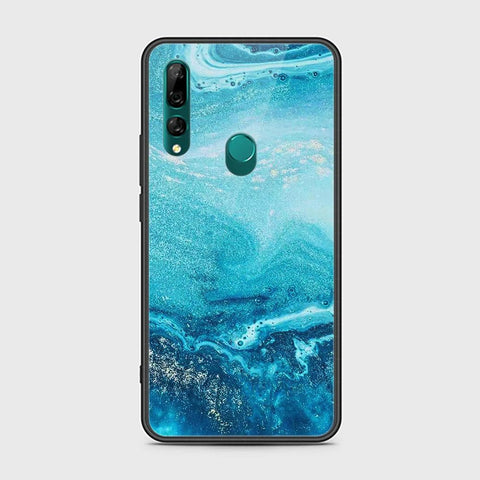 Honor 9X Cover - Mystic Marble Series - HQ Ultra Shine Premium Infinity Glass Soft Silicon Borders Case