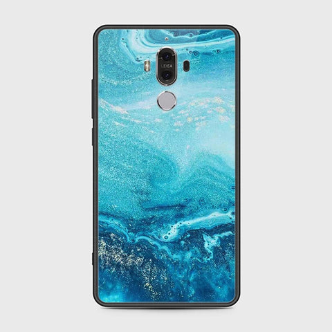 Huawei Mate 9 Cover - Mystic Marble Series - HQ Ultra Shine Premium Infinity Glass Soft Silicon Borders Case