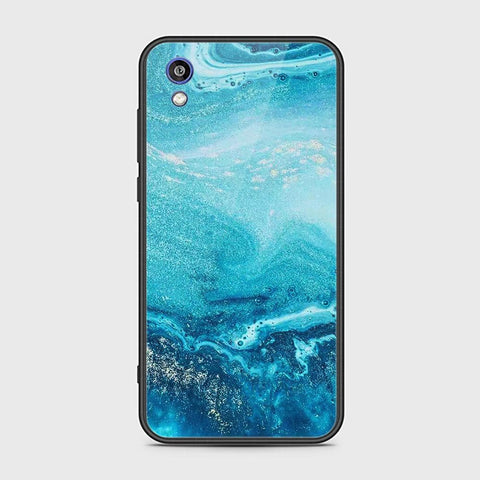 Huawei Y5 2019 Cover - Mystic Marble Series - HQ Ultra Shine Premium Infinity Glass Soft Silicon Borders Case