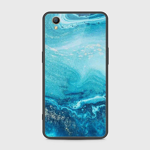 Oppo A37 Cover - Mystic Marble Series - HQ Ultra Shine Premium Infinity Glass Soft Silicon Borders Case