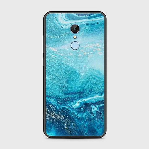 Redmi 5 Plus Cover - Mystic Marble Series - HQ Ultra Shine Premium Infinity Glass Soft Silicon Borders Case