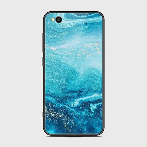 Xiaomi Redmi Go Cover - Mystic Marble Series - HQ Ultra Shine Premium Infinity Glass Soft Silicon Borders Case