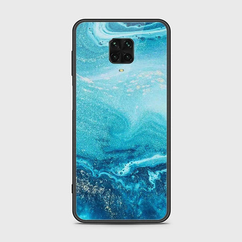 Xiaomi Poco M2 Pro Cover - Mystic Marble Series - HQ Ultra Shine Premium Infinity Glass Soft Silicon Borders Case