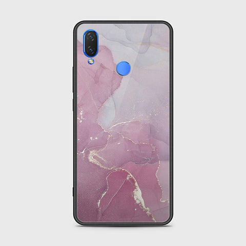 Huawei Y9 2019 Cover - Mystic Marble Series - HQ Ultra Shine Premium Infinity Glass Soft Silicon Borders Case