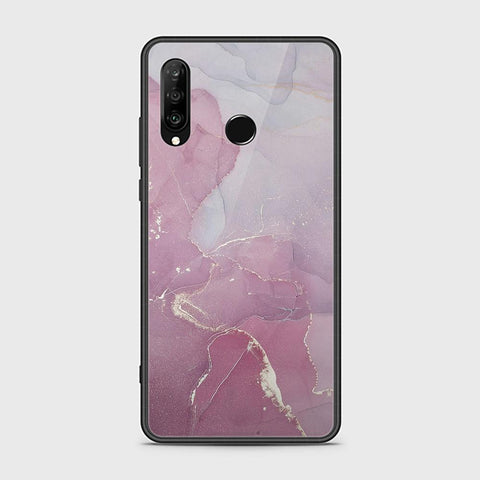 Huawei P30 lite Cover - Mystic Marble Series - HQ Ultra Shine Premium Infinity Glass Soft Silicon Borders Case