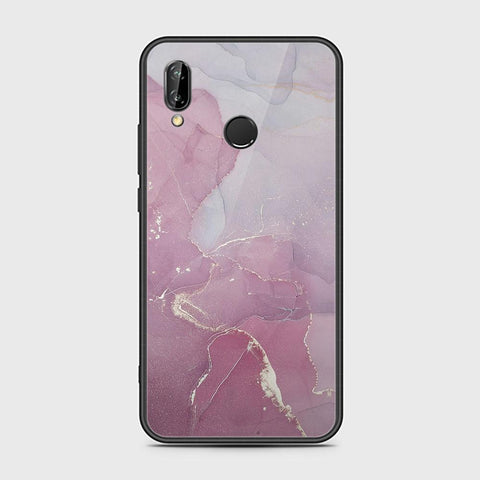 Huawei P20 Lite Cover - Mystic Marble Series - HQ Ultra Shine Premium Infinity Glass Soft Silicon Borders Case