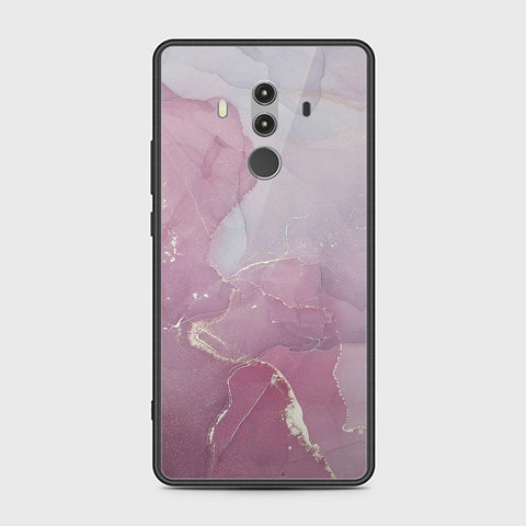 Huawei Mate 10 Pro Cover - Mystic Marble Series - HQ Ultra Shine Premium Infinity Glass Soft Silicon Borders Case