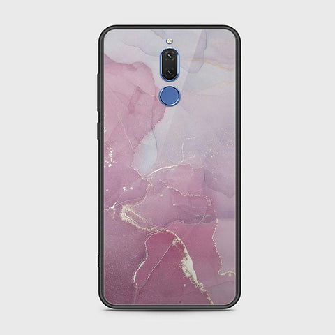 Huawei Mate 10 Lite Cover - Mystic Marble Series - HQ Ultra Shine Premium Infinity Glass Soft Silicon Borders Case