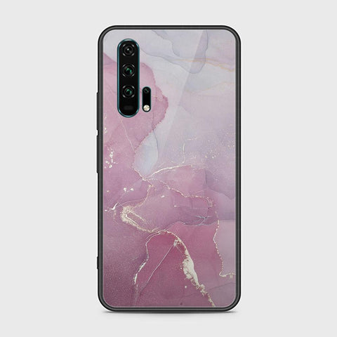 Honor 20 Pro Cover - Mystic Marble Series - HQ Ultra Shine Premium Infinity Glass Soft Silicon Borders Case