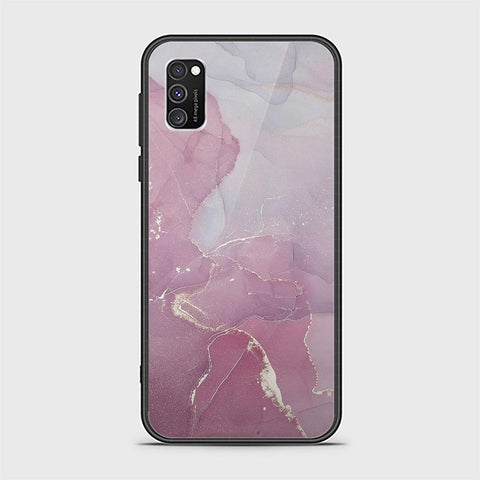 Samsung Galaxy A02s Cover - Mystic Marble Series - HQ Ultra Shine Premium Infinity Glass Soft Silicon Borders Case