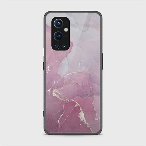 OnePlus 9 Pro Cover - Mystic Marble Series - HQ Ultra Shine Premium Infinity Glass Soft Silicon Borders Case