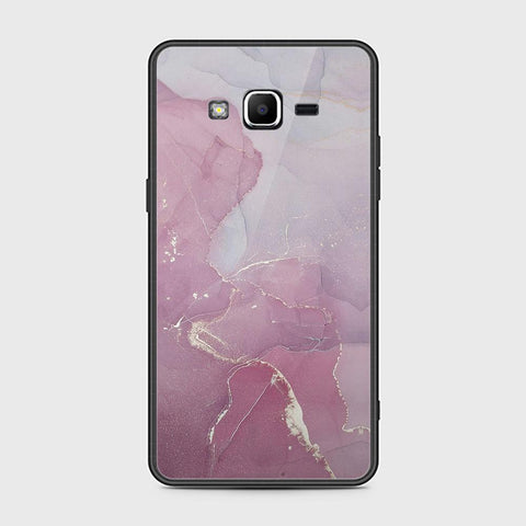 Samsung Galaxy Grand Prime Cover - Mystic Marble Series - HQ Ultra Shine Premium Infinity Glass Soft Silicon Borders Case