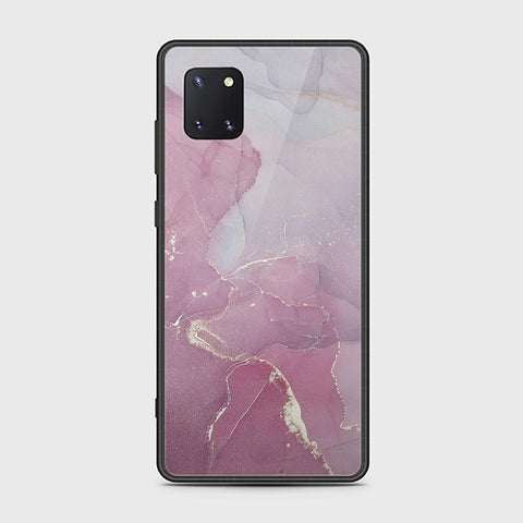 Samsung Galaxy Note 10 Lite Cover - Mystic Marble Series - HQ Ultra Shine Premium Infinity Glass Soft Silicon Borders Case