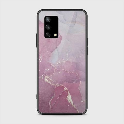 Oppo A95 4G Cover - Mystic Marble Series - HQ Ultra Shine Premium Infinity Glass Soft Silicon Borders Case