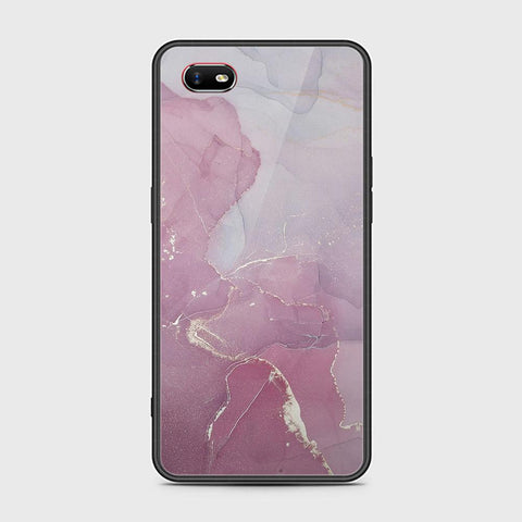 Oppo A1k Cover - Mystic Marble Series - HQ Ultra Shine Premium Infinity Glass Soft Silicon Borders Case