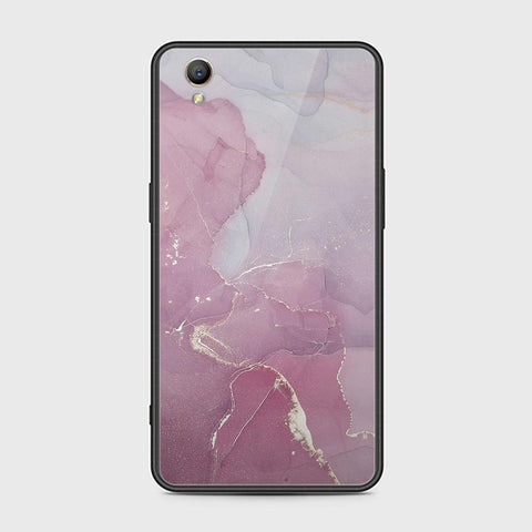 Oppo A37 Cover - Mystic Marble Series - HQ Ultra Shine Premium Infinity Glass Soft Silicon Borders Case