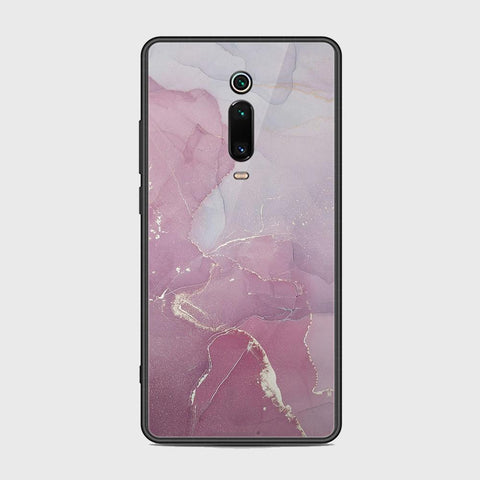 Xiaomi Mi 9T Cover - Mystic Marble Series - HQ Ultra Shine Premium Infinity Glass Soft Silicon Borders Case