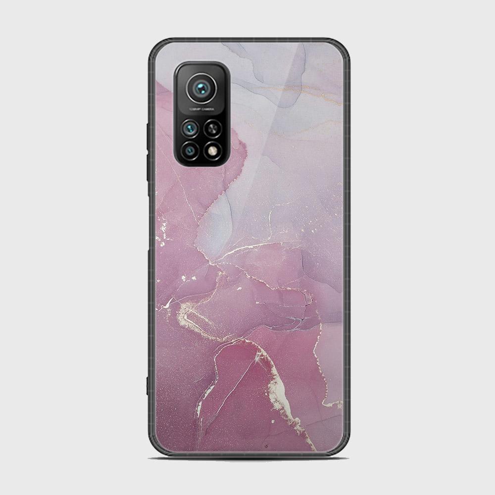 Xiaomi Mi 10T Cover - Mystic Marble Series - HQ Ultra Shine Premium Infinity Glass Soft Silicon Borders Case (Fast Delivery)