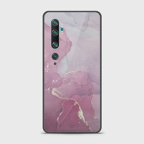 Xiaomi Mi Note 10 Pro Cover - Mystic Marble Series - HQ Ultra Shine Premium Infinity Glass Soft Silicon Borders Case