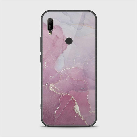 Huawei Y6 2019 / Y6 Prime 2019 Cover - Mystic Marble Series - HQ Ultra Shine Premium Infinity Glass Soft Silicon Borders Case