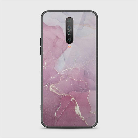 Xiaomi Redmi K30 Cover - Mystic Marble Series - HQ Ultra Shine Premium Infinity Glass Soft Silicon Borders Case