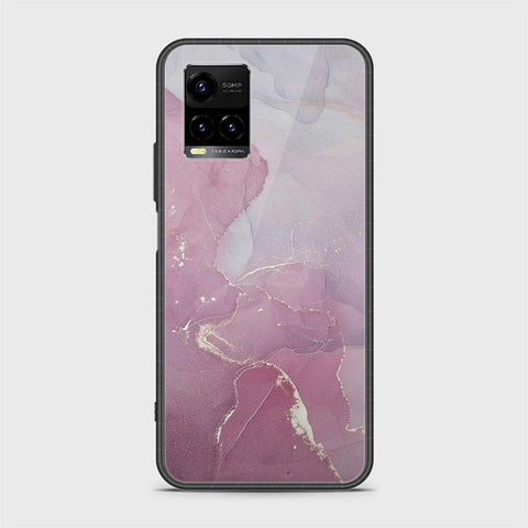 Vivo Y21a Cover - Mystic Marble Series - HQ Ultra Shine Premium Infinity Glass Soft Silicon Borders Case