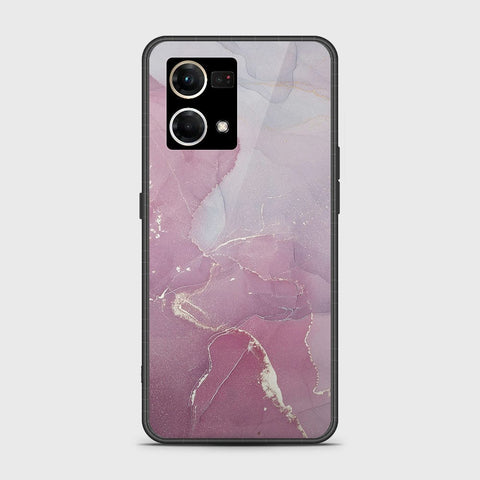 Oppo F21 Pro 4G Cover - Mystic Marble Series - HQ Ultra Shine Premium Infinity Glass Soft Silicon Borders Case