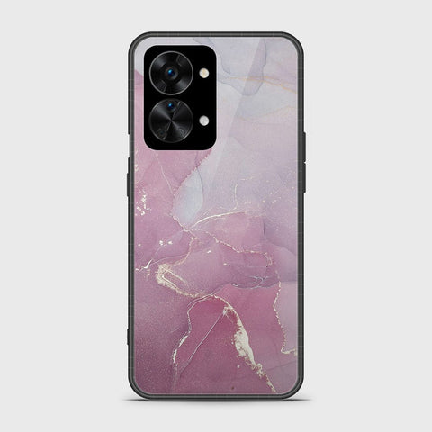 OnePlus Nord 2T Cover - Mystic Marble Series - HQ Ultra Shine Premium Infinity Glass Soft Silicon Borders Case