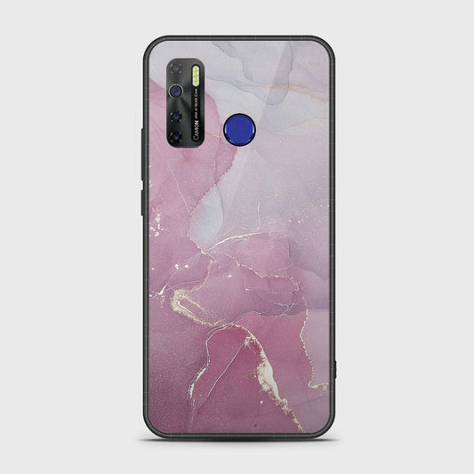 Infinix Hot 9 Cover- Mystic Marble Series - D21 - HQ Ultra Shine Premium Infinity Glass Soft Silicon Borders Case ( Fast Delivery )