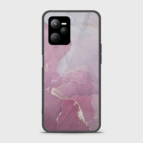 Realme C35 Cover- Mystic Marble Series - HQ Ultra Shine Premium Infinity Glass Soft Silicon Borders Case