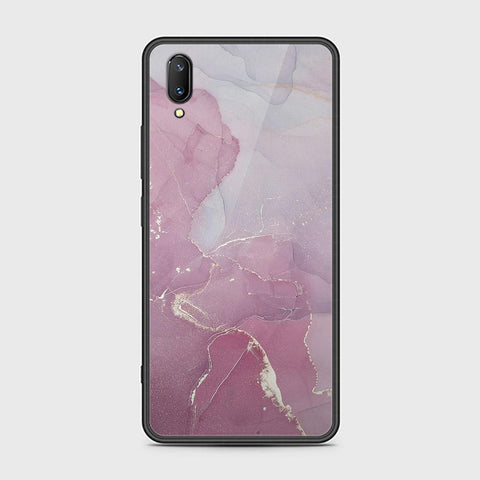 Vivo V11 Pro Cover - Mystic Marble Series - HQ Ultra Shine Premium Infinity Glass Soft Silicon Borders Case