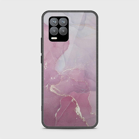 Realme 8 Cover - Mystic Marble Series - HQ Ultra Shine Premium Infinity Glass Soft Silicon Borders Case